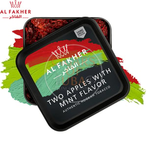 Al Fakher Two Apples With Mint 1000g