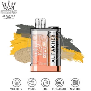 Al Fakher Crown Bar 9000 - Mango Ice