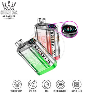 Al Fakher Crown Bar 9000 - Two Apple