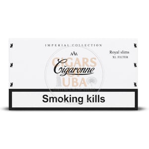 Cigaronne Royal Slims White