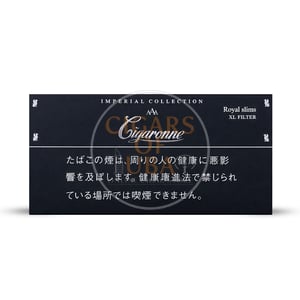 Cigaronne Royal Slims Black