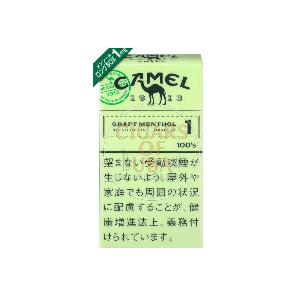 Camel Craft Menthol 1 100's 1 Camel Craft Menthol 1 100's