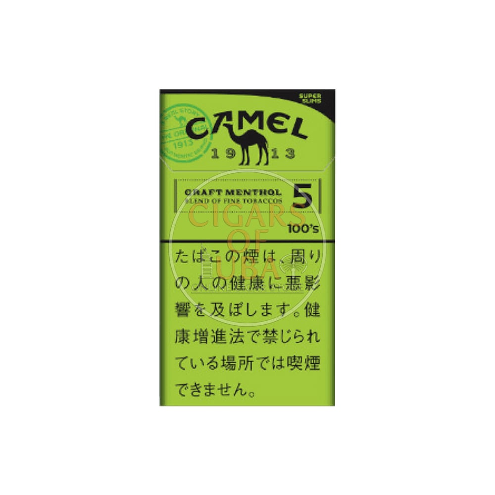 Camel Craft Menthol 5 100's (SuperSlims) 1 Camel Craft Menthol 5 100's (SuperSlims)