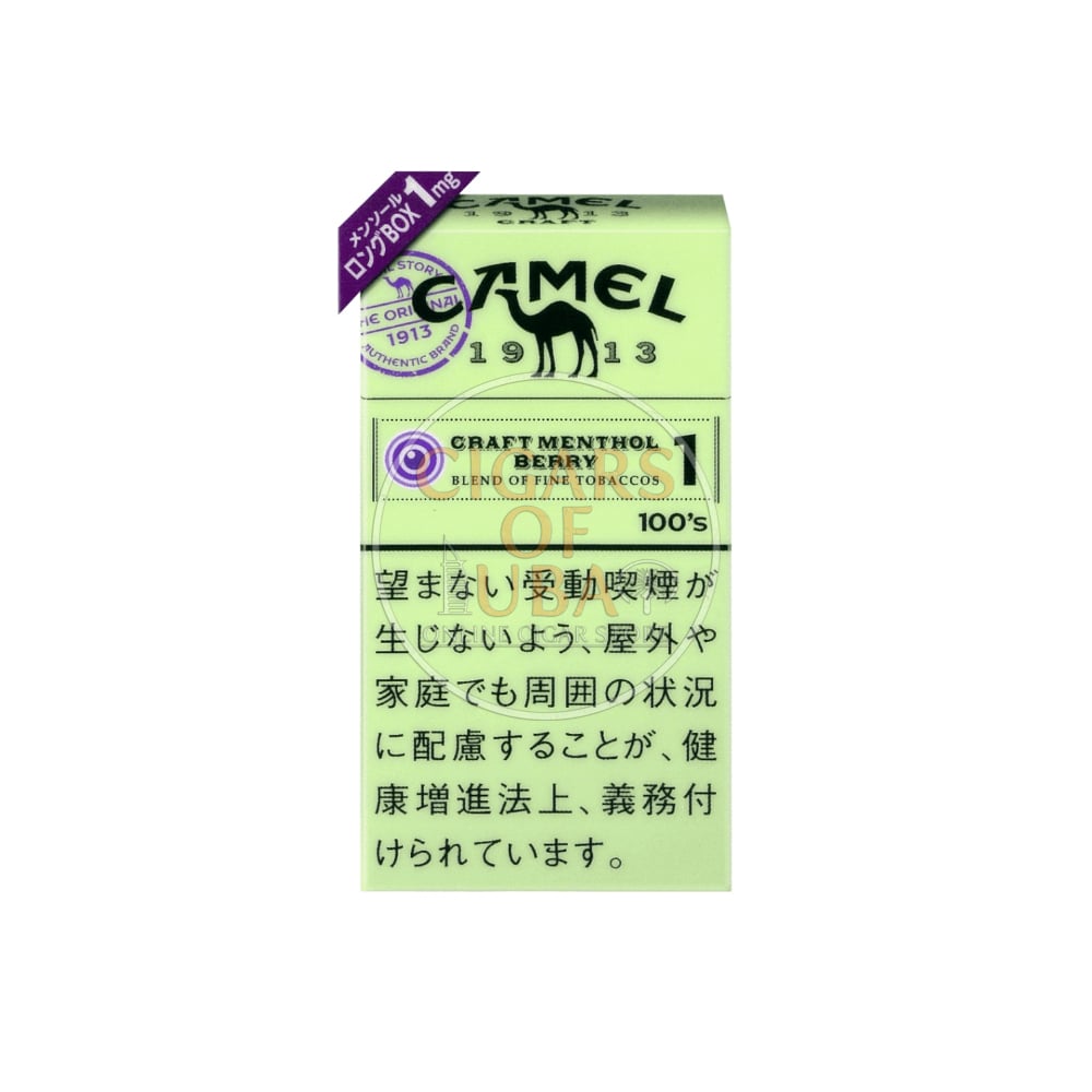Camel Craft Menthol Berry 1 100's 1 Camel Craft Menthol Berry 1 100's