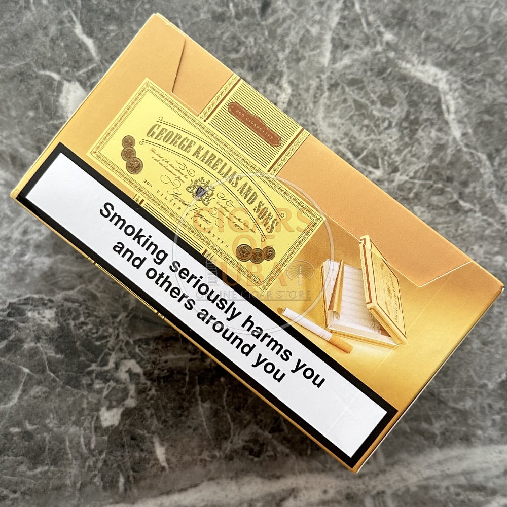 george karelias tobacco and Sons Pakistan W1 01 George Karelias Dark Blue 25g