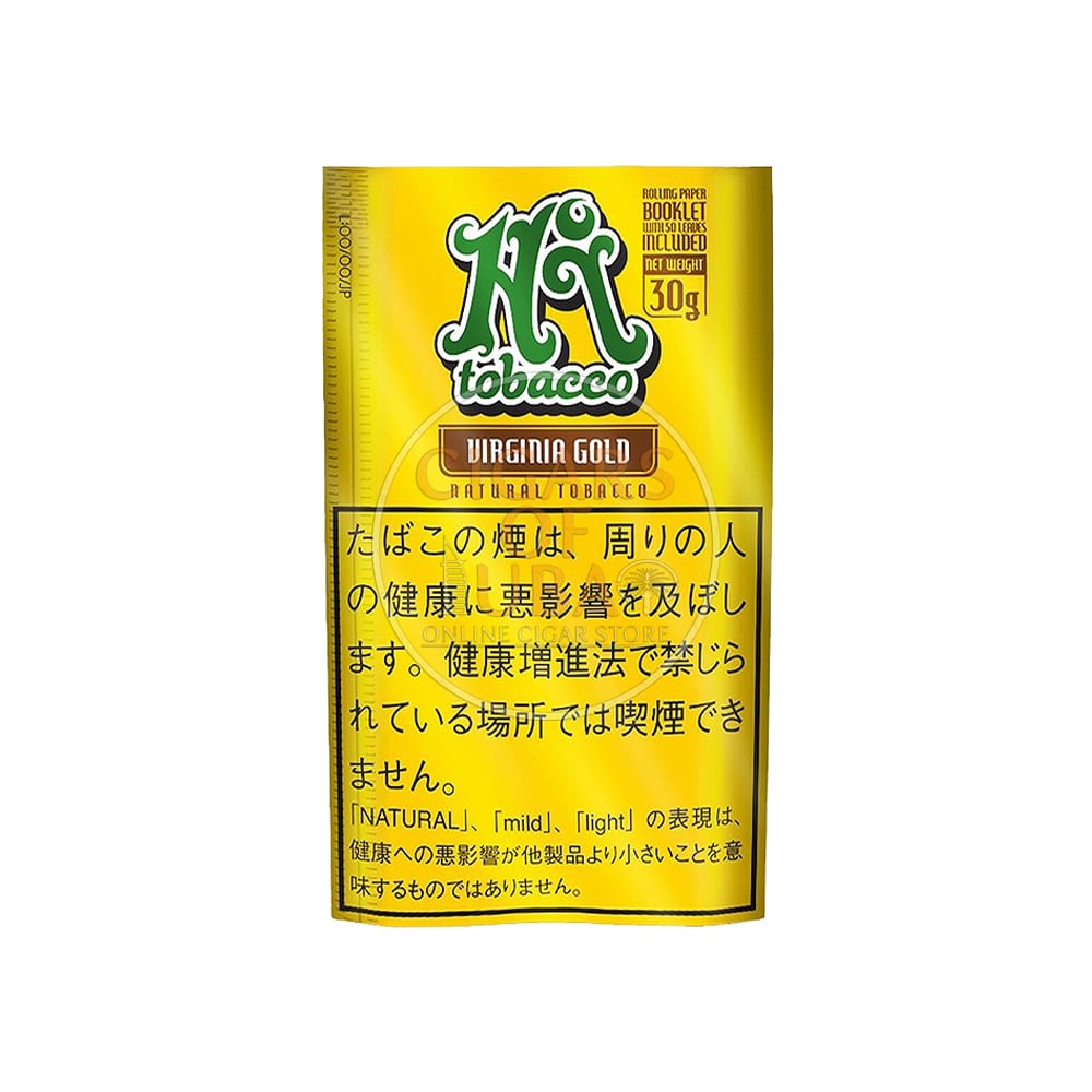 Hi Tobacco Virginia Gold 30g 1 Hi Tobacco Virginia Gold 30g