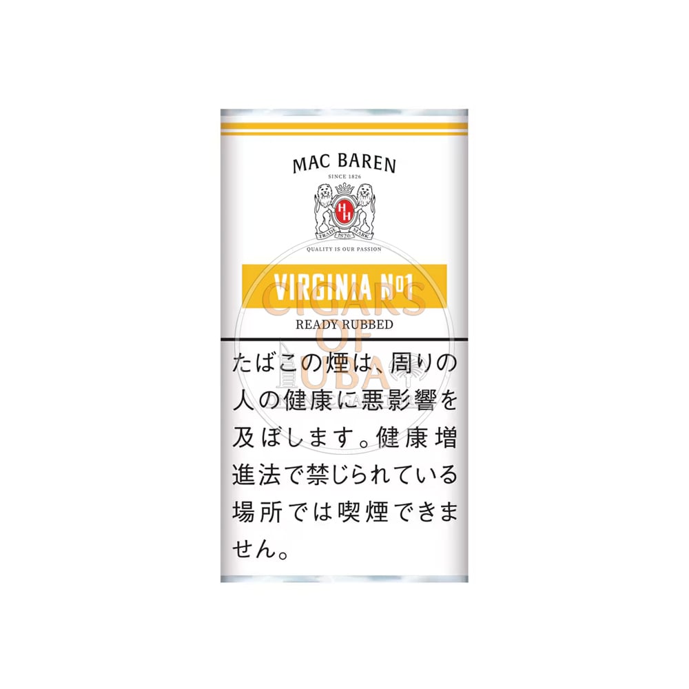 no 1 tobacco MacBaren Virginia #1 Pipe Tobacco Reviews | McClelland -