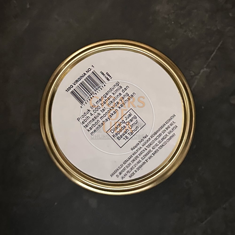 mac-baren-virginia-no-1-100g-tin-my-1 Mac Baren Virginia No. 1 100g Tin