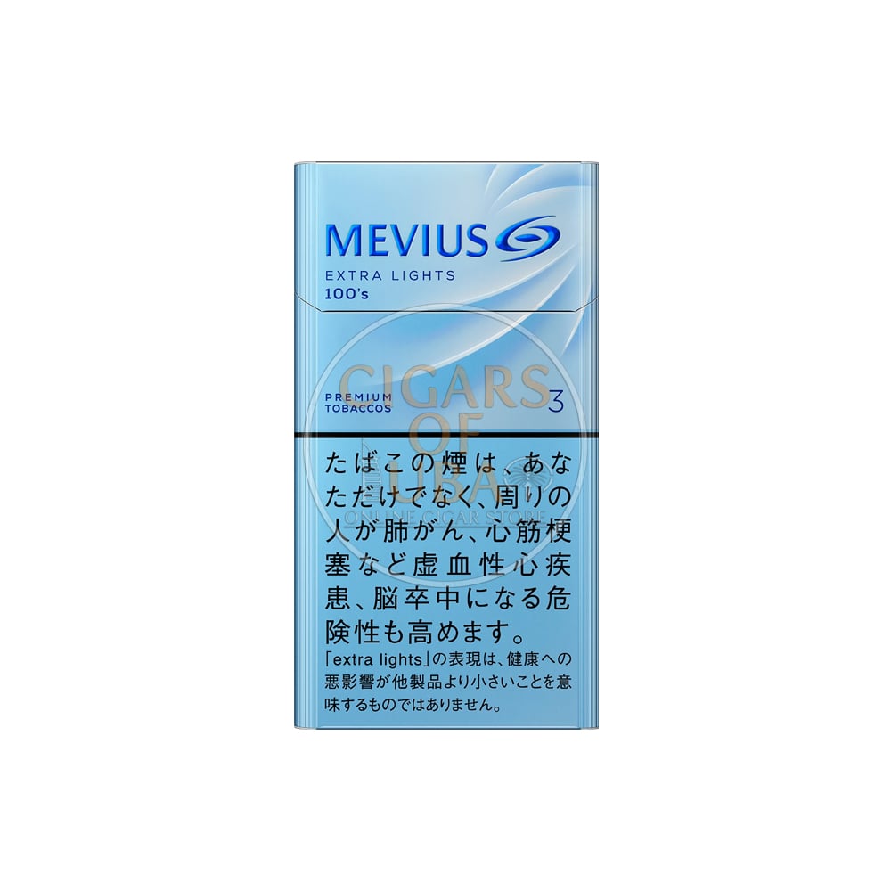 Mevius Extra Lights 3 100's 1 Mevius Extra Lights 3 100's