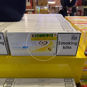 Mevius Yellow Super Slims
