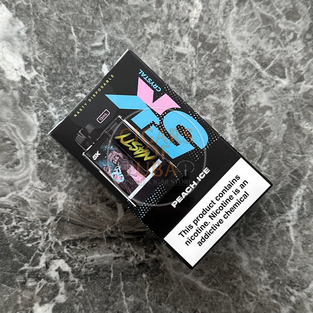 NASTY 5K Crystal Peach Ice 1 NASTY 5K Crystal Peach Ice