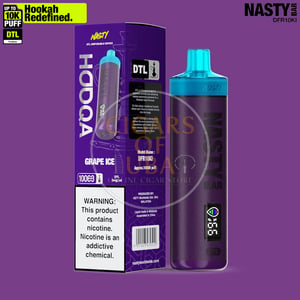 NASTY Hooqa DFR10Ki Grape Ice