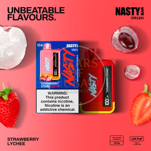 NASTY Bar DR12Ki Strawberry Lychee