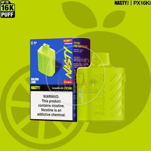 NASTY Pod PX16Ki Solero Lime - Prefilled Pods
