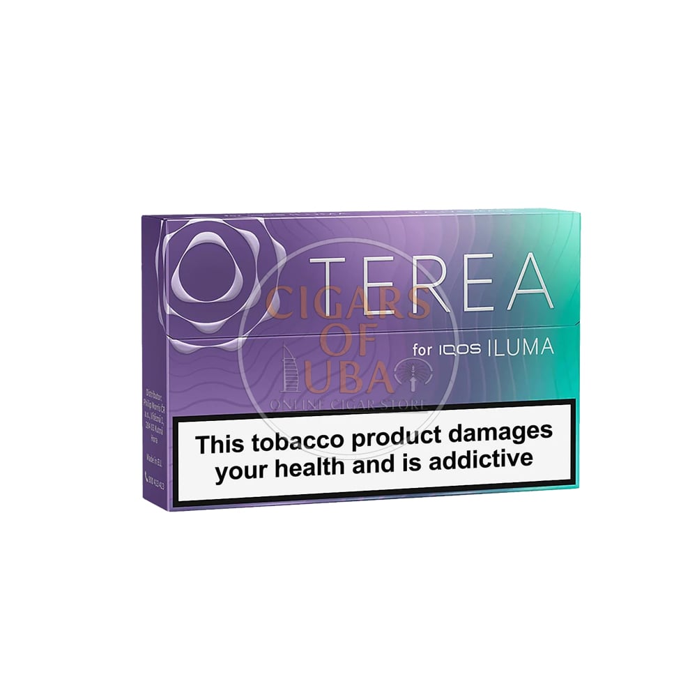 terea purple wave small cigarettes tobacco product 200 Cigs New IQOS Terea Purple Wave