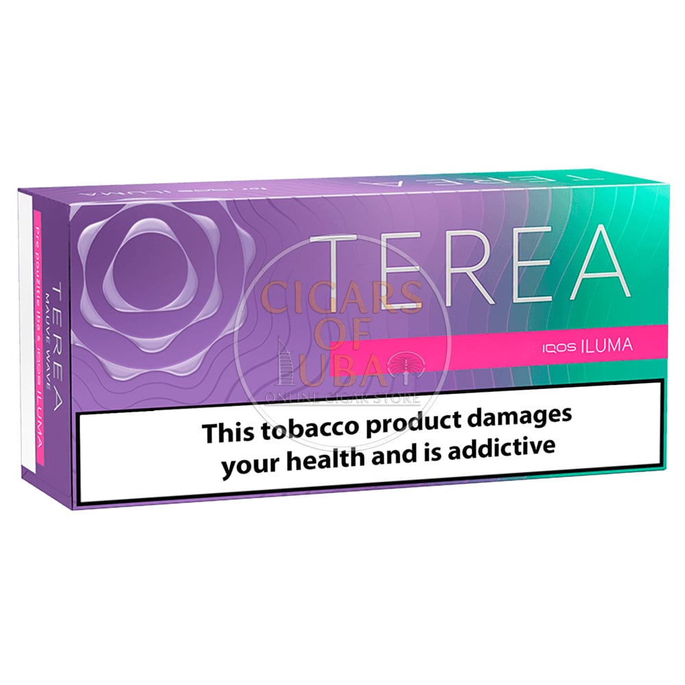 terea purple wave small cigarettes tobacco product Buy pack for IQOS ILUMA Heated sticks "Terea Viola Purple