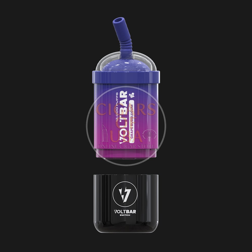 Voltbar Switch 12K Starter Kit - Grape Bubblegum 1 Voltbar Switch 12K Starter Kit - Grape Bubblegum