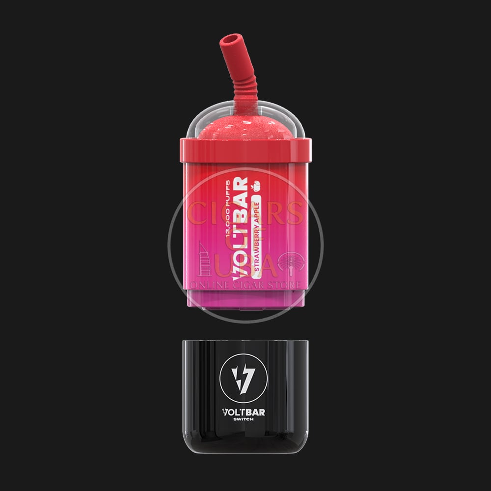 Voltbar Switch 12K Starter Kit - Strawberry Apple 1 Voltbar Switch 12K Starter Kit - Strawberry Apple