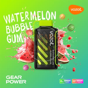 Vozol Gear Power 20000 Watermelon Bubblegum