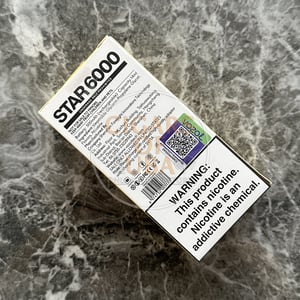 Vozol Star 6000 Blackberry Passion Fruit Milk