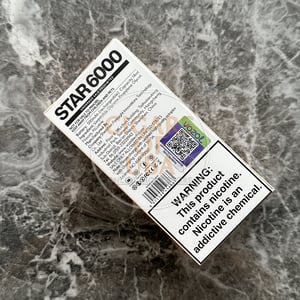 Vozol Star 6000 Banana Smoothie