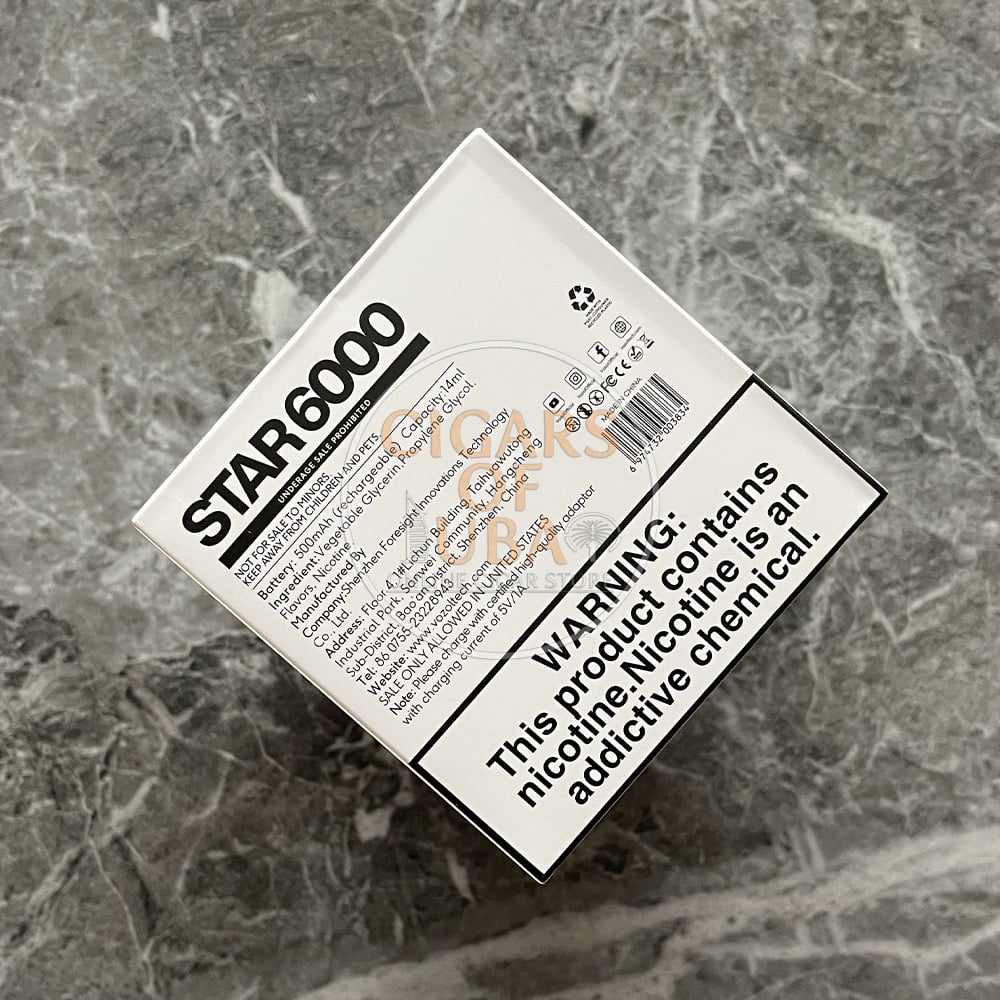 vozol-star-6000-cool-mint-1 Vozol Star 6000 Cool Mint
