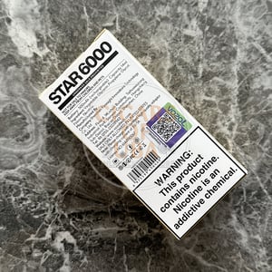 Vozol Star 6000 Pineapple Orange Peach