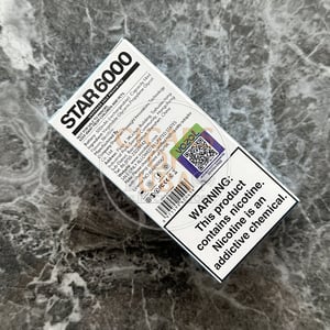 Vozol Star 6000 Raspberry Orange 4 Vozol Star 6000 Raspberry Orange