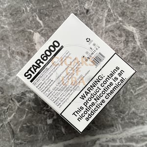 Vozol Star 6000 Strawberry Ice Cream