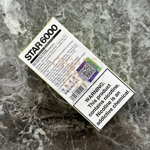 Vozol Star 6000 Strawberry Kiwi Lemonade