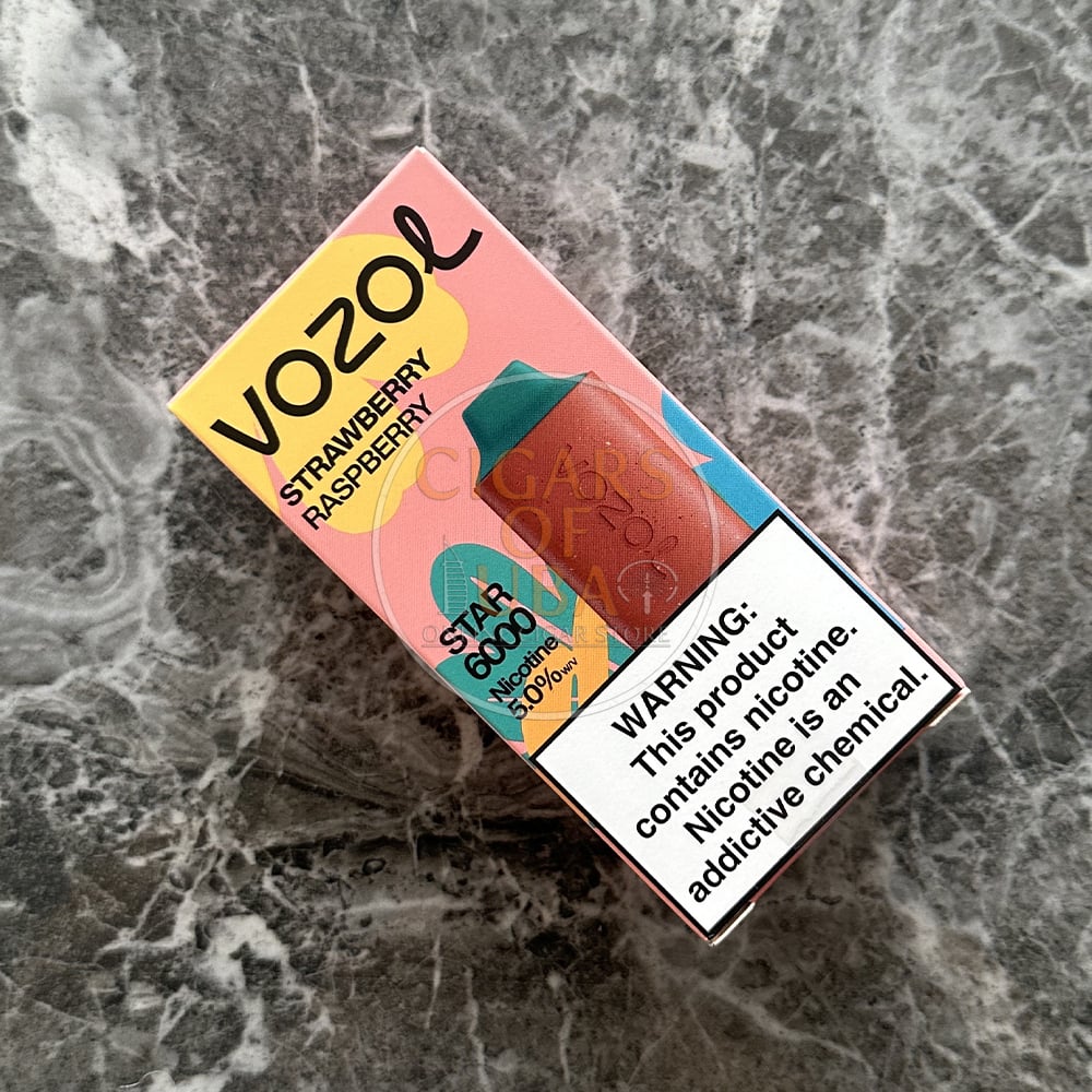 Vozol Star 6000 Strawberry Raspberry 1 Vozol Star 6000 Strawberry Raspberry