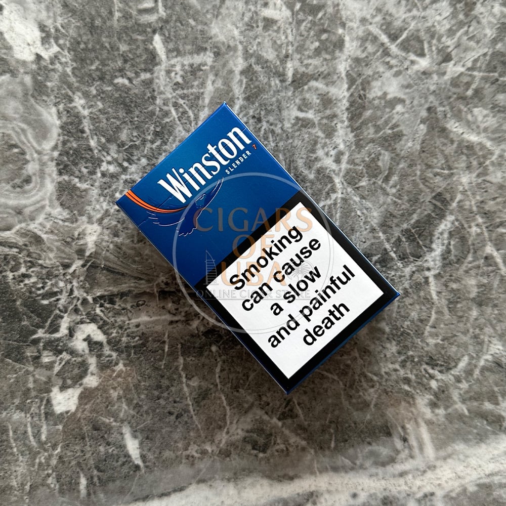 different types of winston cigarettes Winston Slender Blue  