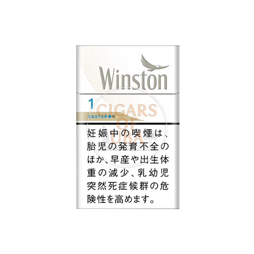 Winston Caster White One 1 Winston Caster White One