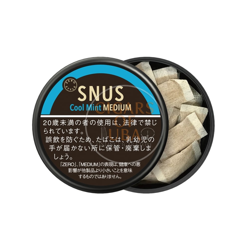 Zero Style Snus Cool Mint Medium 1 Zero Style Snus Cool Mint Medium