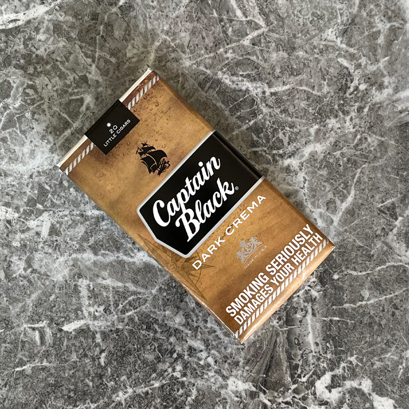 Captain Black Dark Crema Little Cigars 11 Captain Black Dark Crema Little Cigars🍂 ‣ Duty Free Price👍