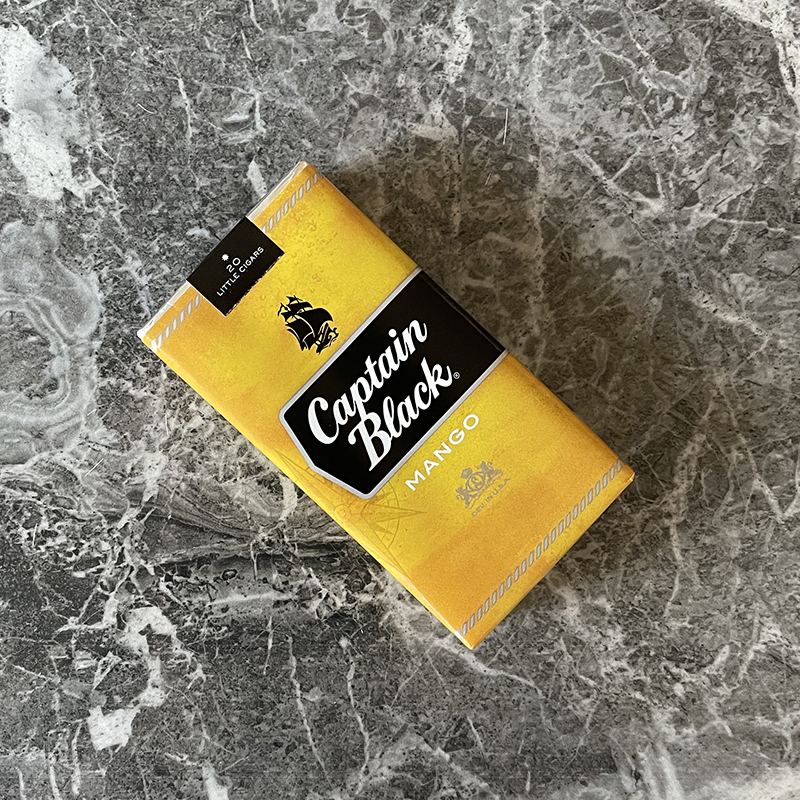 Captain Black Mango Little Cigars 10 Captain Black Mango Little Cigars ‣ Duty Free Price ‣ 6€👍