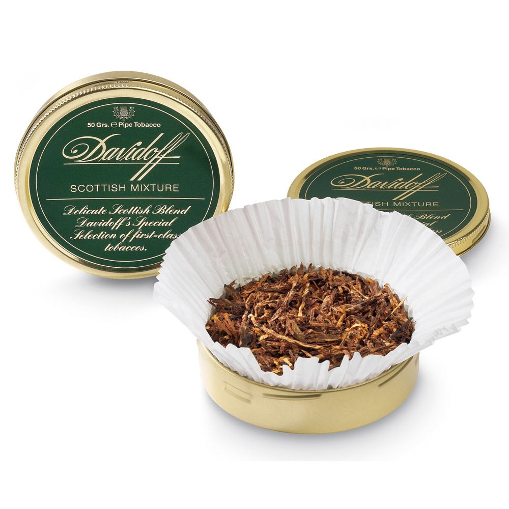 Davidoff Scottish Mixture 50g 3 Davidoff Scottish Mixture 50g Tin 🍂 ‣ Worldwide Shipping 🚀