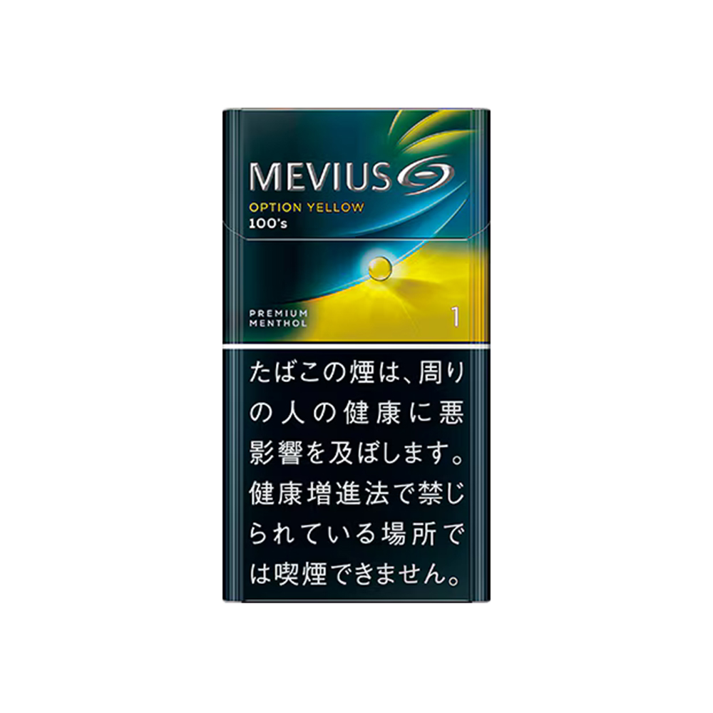 Mevius Premium Menthol Option Yellow One 100's 3 Mevius Premium Menthol Option Yellow One 100's 🍂